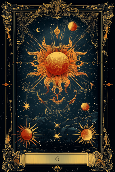 Ornate Tarot Card Frame