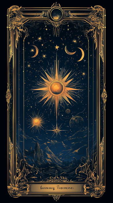 Ornate Tarot Card Frame