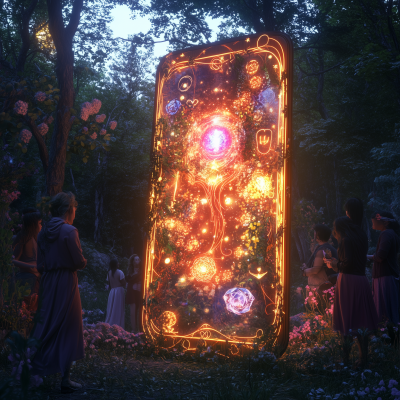 Mystical Tarot in the Forest