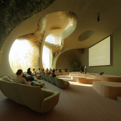 Eco-Friendly University Classroom