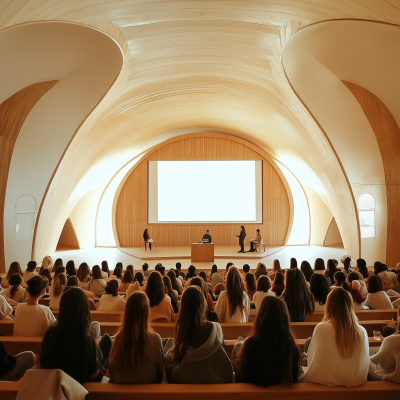 Students in Coliseum
