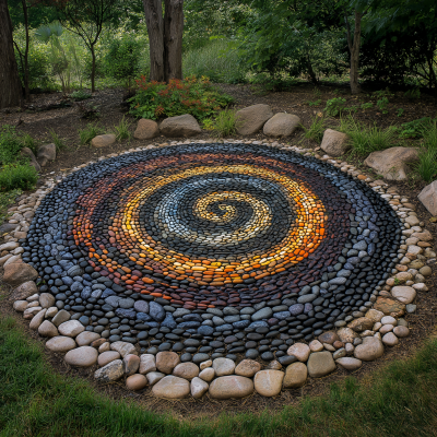 Dance Spiral in the Garden