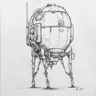 Space Lander Sketch