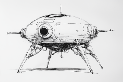 Alien Device Sketch