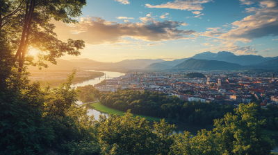 Sunny Day in Upper Austria