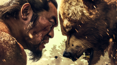 Sumo Fighter vs Bear