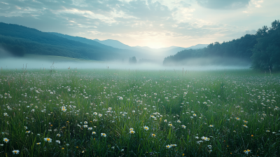 Morning Meadow Mist