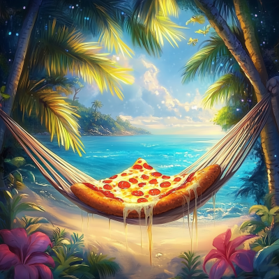 Pizza on Hammock