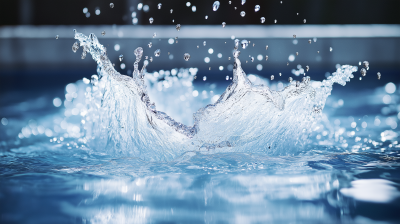 Water Splash in Pool