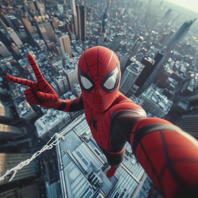 Spiderman Selfie