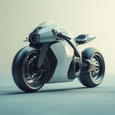 Minimalist Motorcycle Design