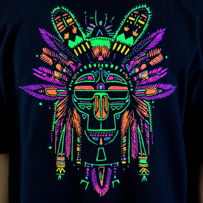 Vintage 90s Native American Peyote Tribal T