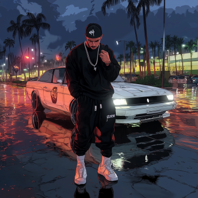 GTA 5 Cel Shading Artwork