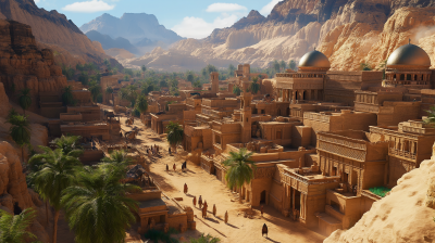 Ancient Desert City