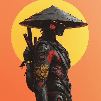 Cyberpunk Samurai