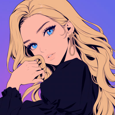 Anime Style Portrait