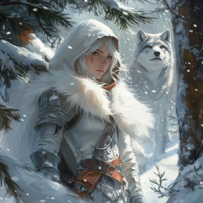 Winter Huntress