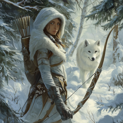 Winter Huntress