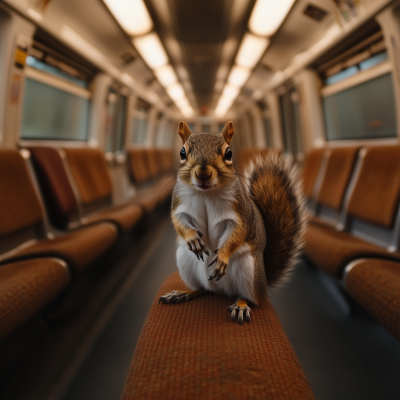 Squirrels on the Train