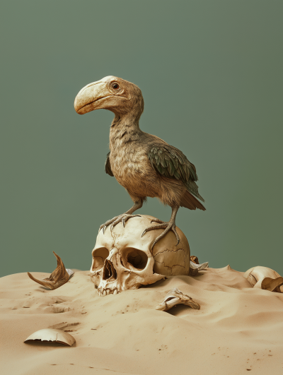 Dodo and Skull