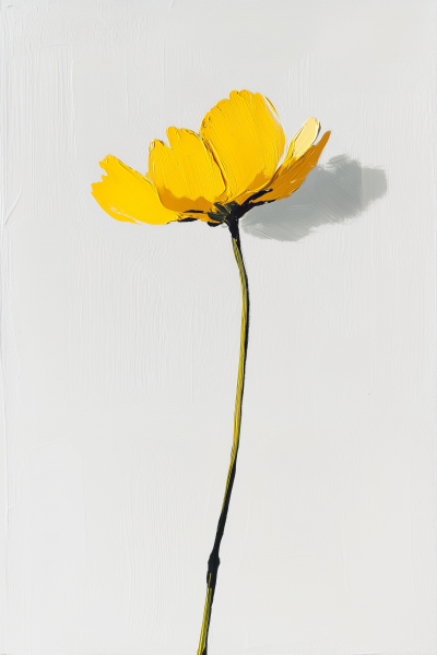 Single Yellow Flower