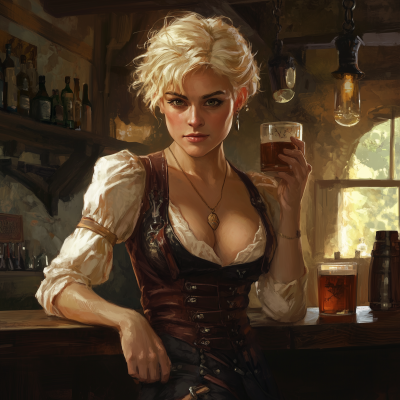 Dwarf Barmaid