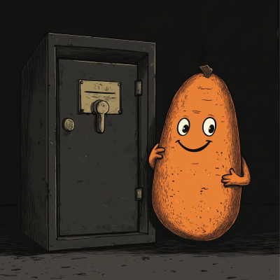 Cartoon Sweet Potato