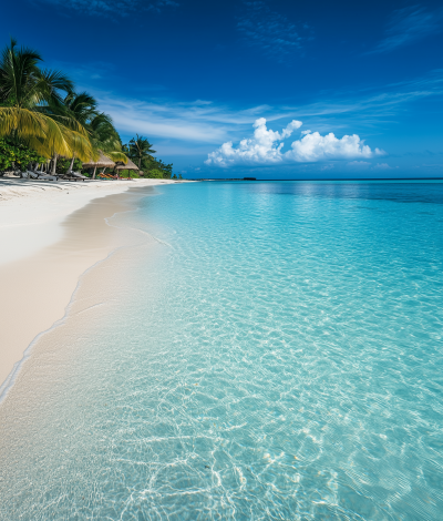 Tropical Paradise in Maldives