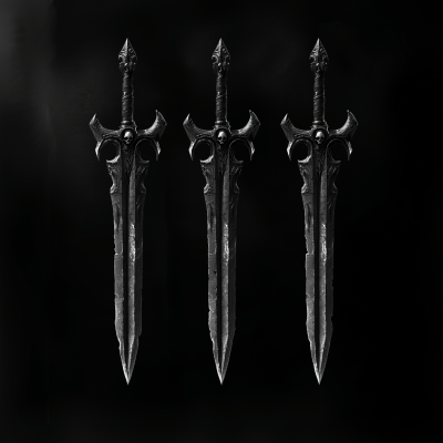 Sleek and Menacing Swords