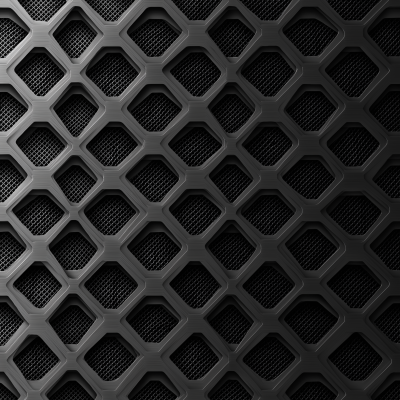 Carbon Fibre Hexagonal Pattern