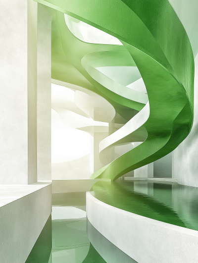 Abstract Green and White Project Plan