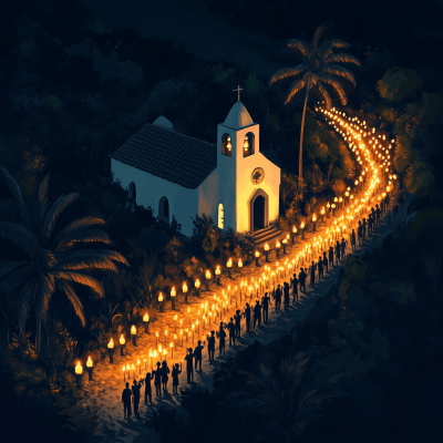 Candlelit Procession