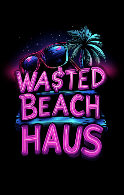 Wasted Beach Haus Logo