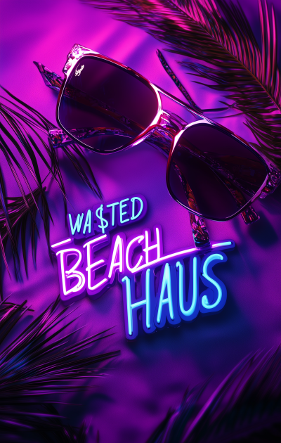 Wasted Beach Haus Logo