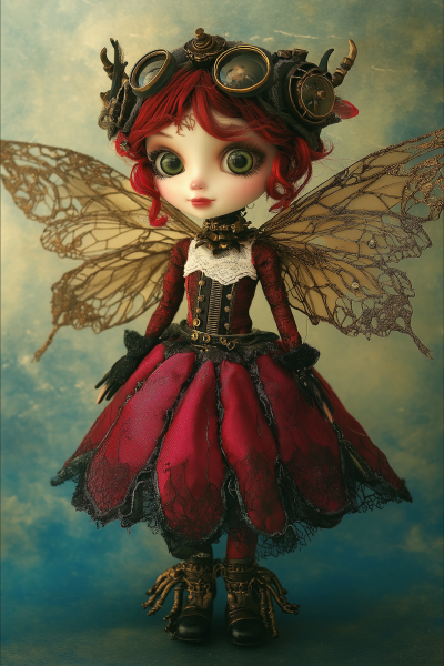 Steampunk Christmas Fairy