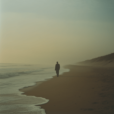 Alone on the Beach