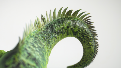 Green Iguana Tail