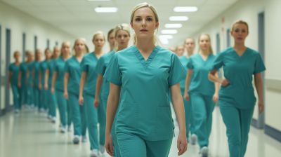Nurses in Scrubs