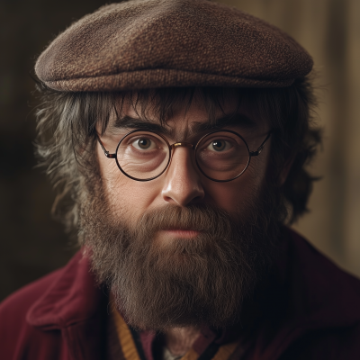 Funny Harry Potter Portrait