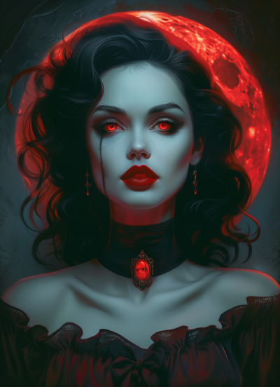 Vampire Queen Portrait