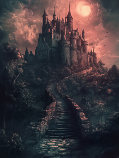 Whimsical Spooky Castle