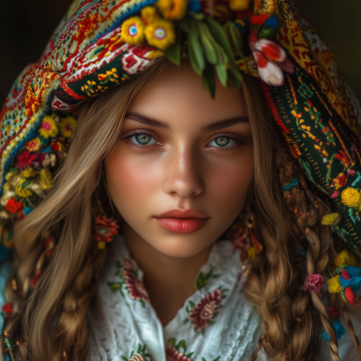 Close-Up Studio Shoot of Slavic Girls