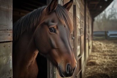 Horse Isolation Area