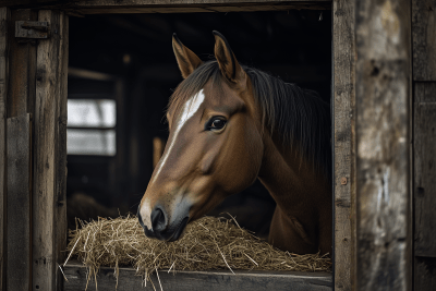 Horse Isolation Area