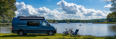 Camper Van by the Lake