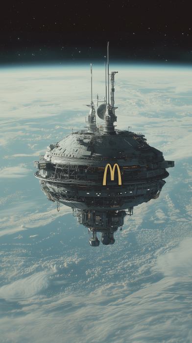 Spaceship McDonald’s