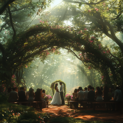 Romantic Forest Wedding