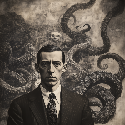 Howard Phillips Lovecraft Portrait