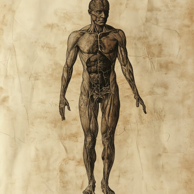 Anatomical Illustration of a Man