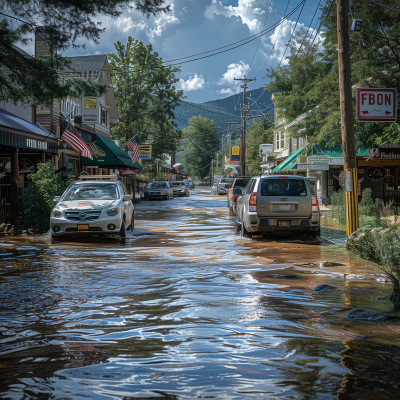 Asheville NC Flood